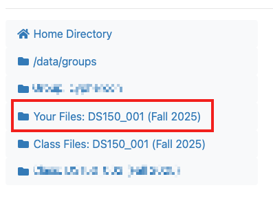 Your DS150 Files