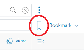 bookmark button